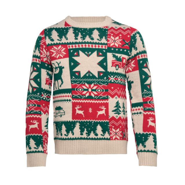 Christmas knitted sweater L-XL