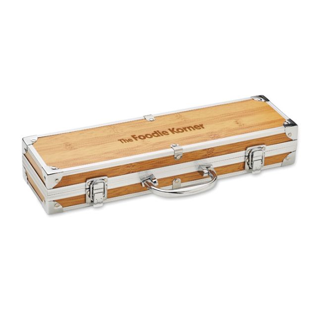 Stainless steel barbecue tools