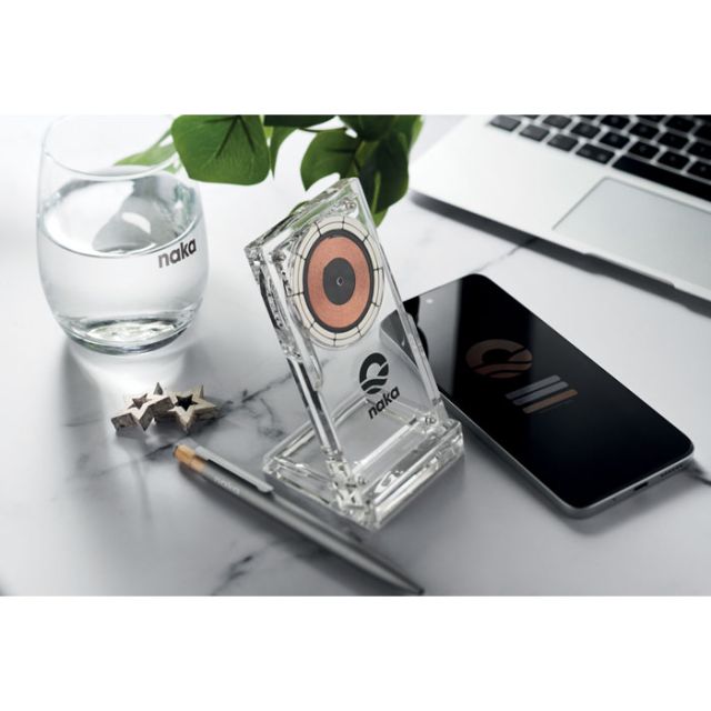 Acrylic wireless charger 15W