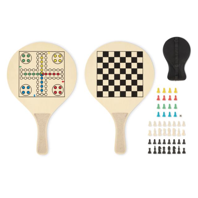 Beach racket set