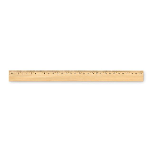 Wooden ruler 30cm