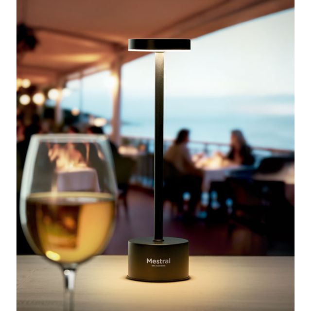 Aluminium table lamp