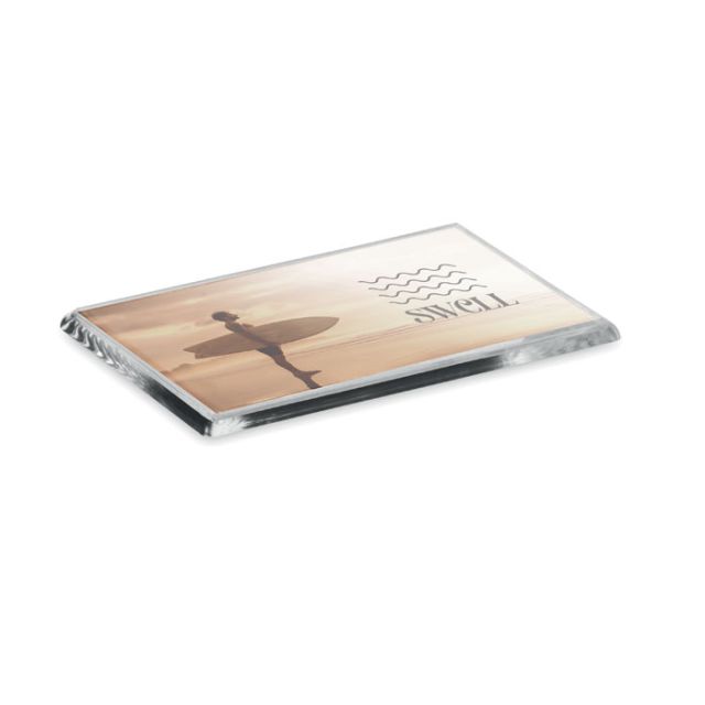 Acrylic photo magnet rectangula