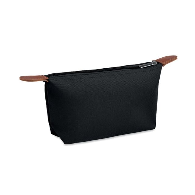 Cosmetic bag in 600D RPET