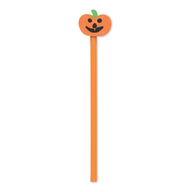Halloween pencil with eraser
