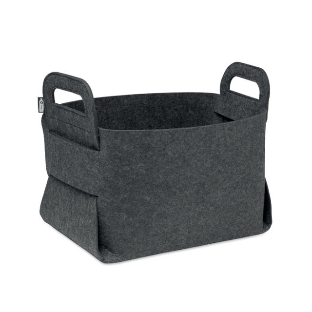 Foldable RPET felt basket