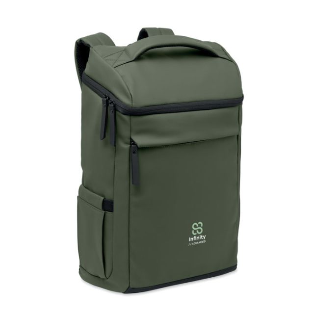 15" PU laptop backpack
