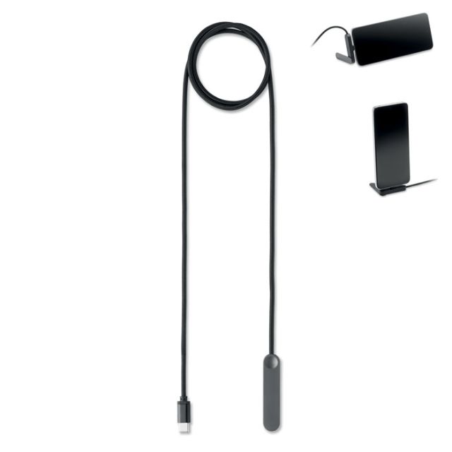 60W USB-C cable phone stand
