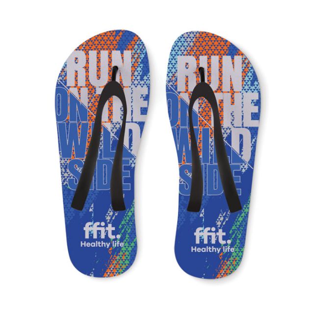 Sublimation beach slippers