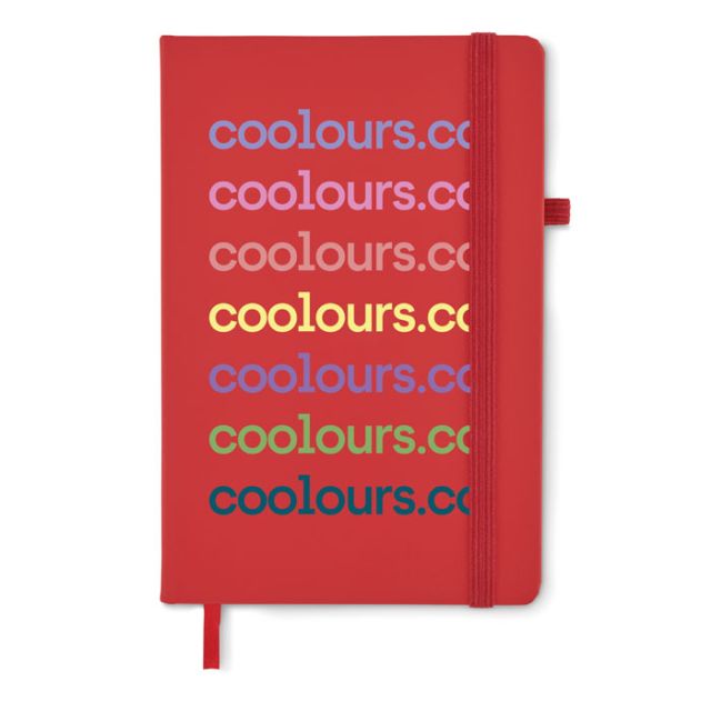 Recycled leather A5 notebook