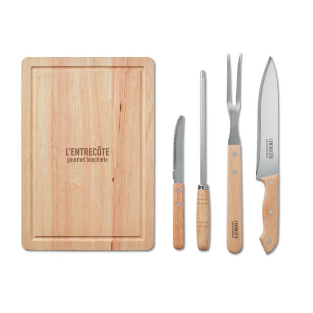 Set of 4 BBQ Grilling accessori