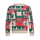 Christmas knitted sweater L-XL