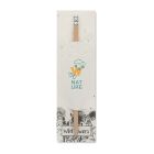 Natural pencil in seeded pouch