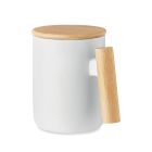 Porcelain mug with lid 380 ml