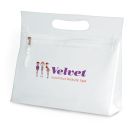 Transparent cosmetic pouch