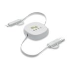 60W retractable charging cable