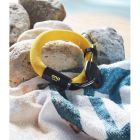 Floating wristband key ring