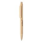 Bamboo automatic ball pen