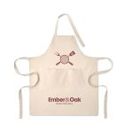 Organic cotton apron 240 gr/m²
