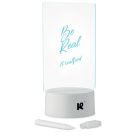 Light-up LED memo board