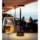 Aluminium table lamp