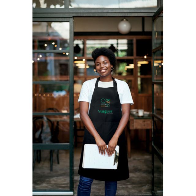 Adjustable kitchen apron