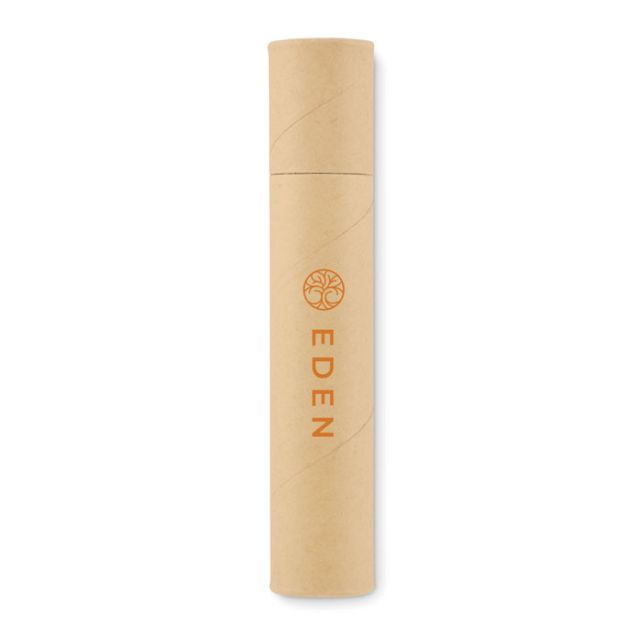 Paper tube stationery set