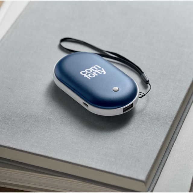 Aluminium electric hand warmer