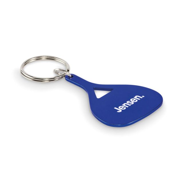 Aluminium key ring