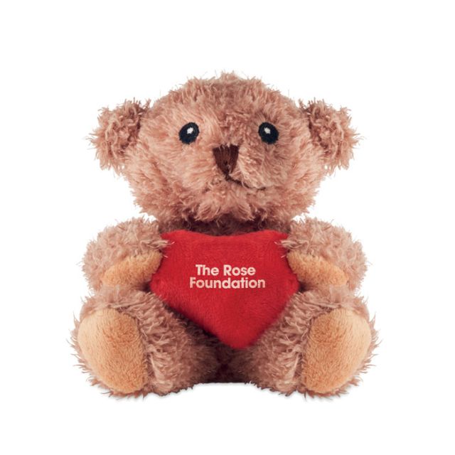 Teddy bear plush with heart