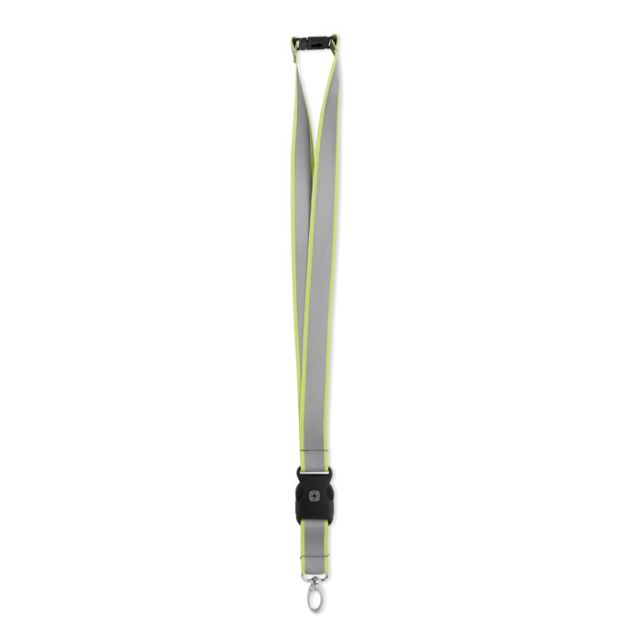 Reflective RPET lanyard