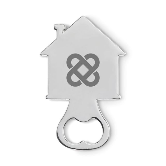 House shape bottle opener