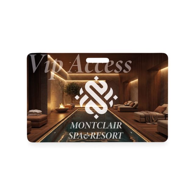 Lanyard badge 54 x 86mm