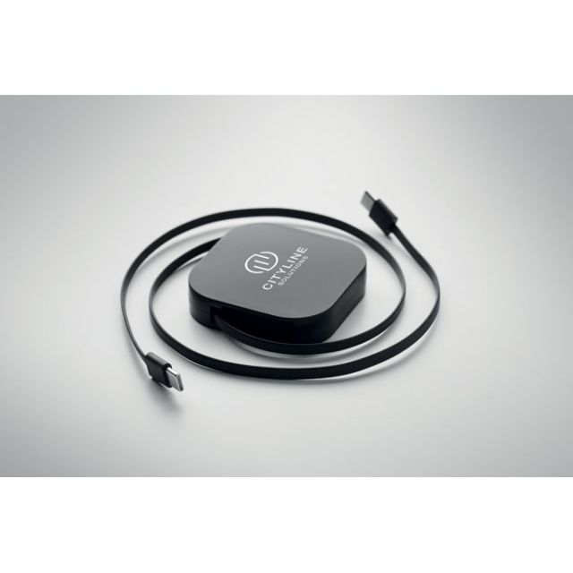 100W retractable charging cable