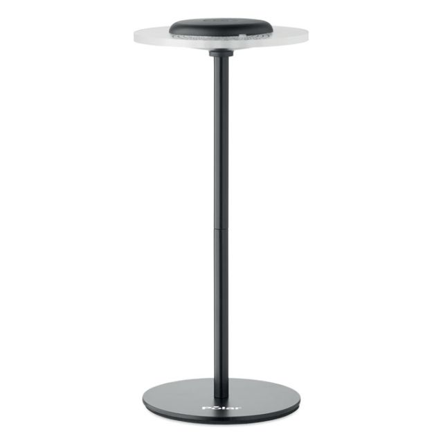 Rechargeable iron table lamp