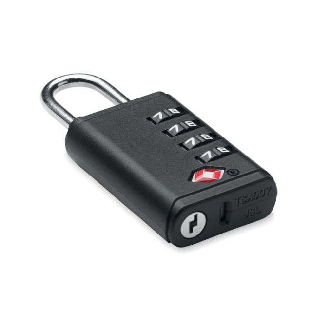 TSA 4-digit combination lock