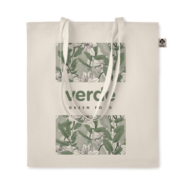 Organic cotton shopping bag