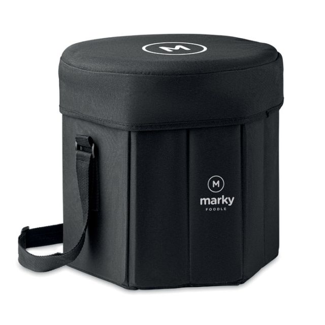 Foldable insulated stool/table