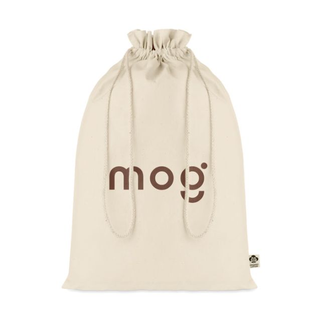 Large organic cotton gift bag