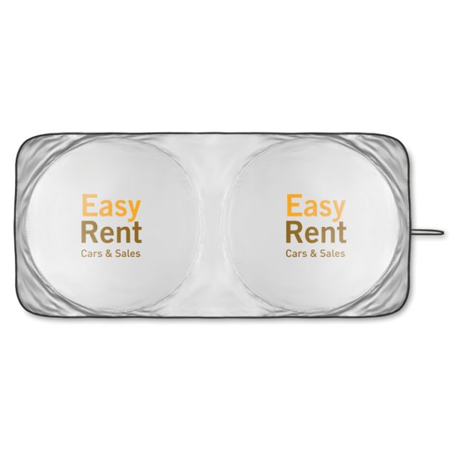 Foldable sun car visor